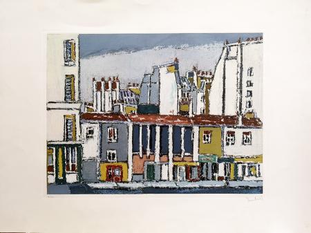 Art work by Orfeo Tamburi Città - lithography paper 